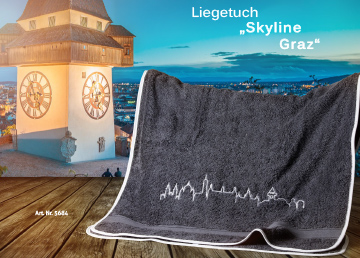 Liegetuch Skyline Graz