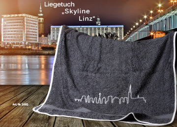 Liegetuch Skyline Linz